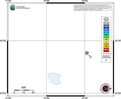 Mappa MCS - territori località