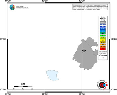 Mappa MCS - territori comuni