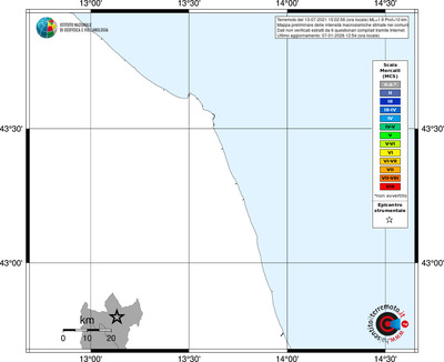 Mappa MCS - territori comuni