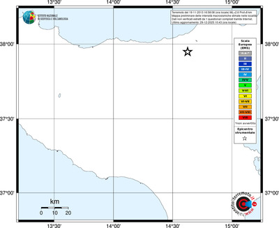 Mappa EMS - territori località