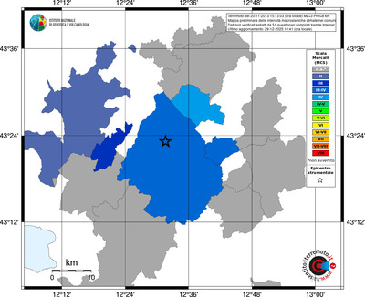 Mappa MCS - territori comuni