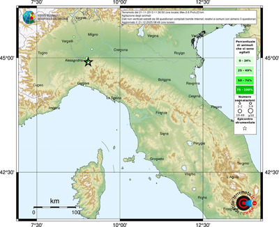 Mappa comuni con almeno 3 questionari