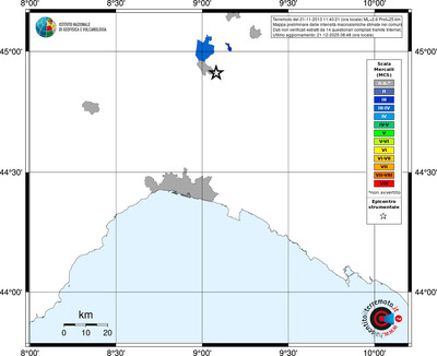 Mappa MCS - territori comuni