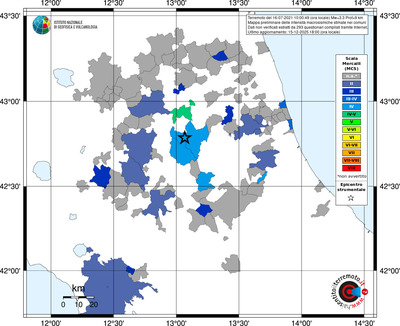 Mappa MCS - territori comuni