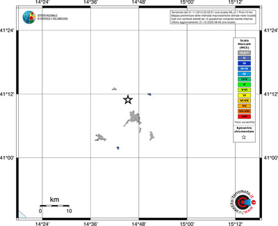 Mappa MCS - territori località
