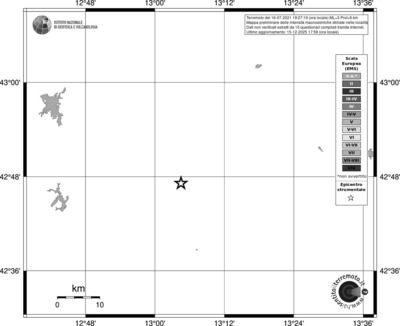 Mappa EMS - territori località