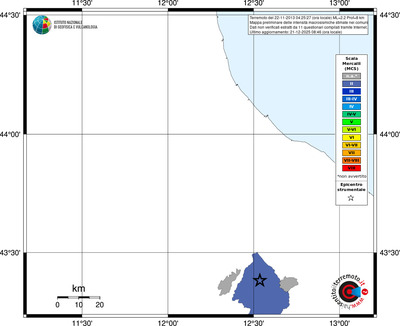 Mappa MCS - territori comuni
