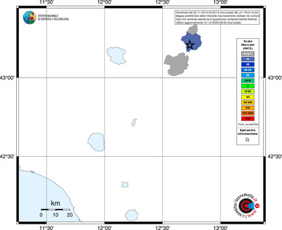 Mappa MCS - territori comuni
