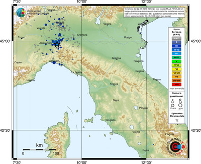 Mappa EMS - comuni