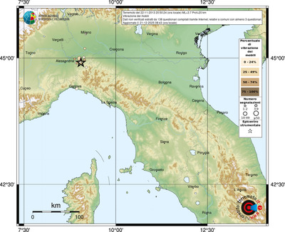 Mappa comuni con almeno 3 questionari