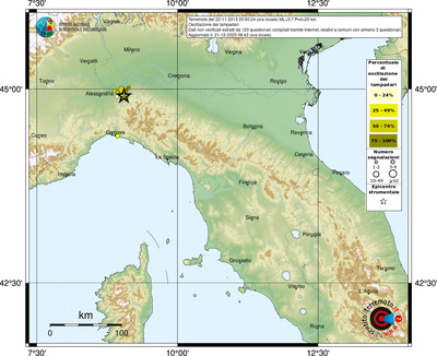 Mappa comuni con almeno 3 questionari