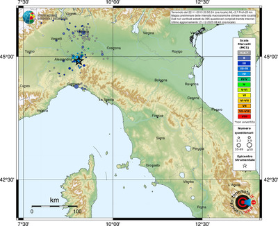 Mappa MCS - località