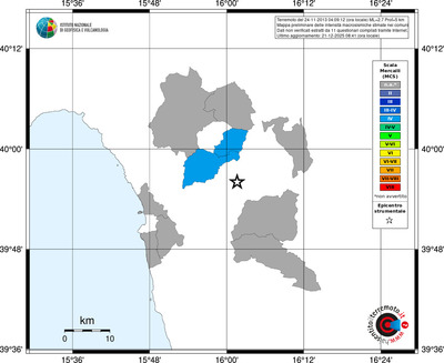 Mappa MCS - territori comuni