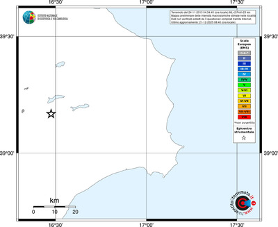 Mappa EMS - territori località