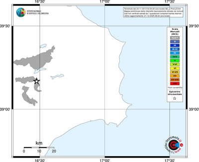 Mappa MCS - territori comuni
