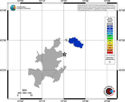 Mappa MCS - territori comuni