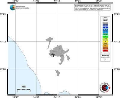 Mappa MCS - territori comuni