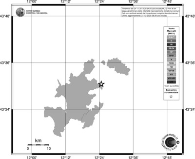 Mappa MCS - territori comuni