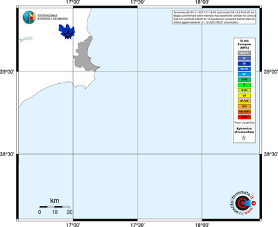Mappa EMS - territori comuni