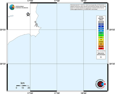 Mappa MCS - territori località