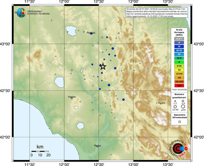 Mappa EMS - comuni