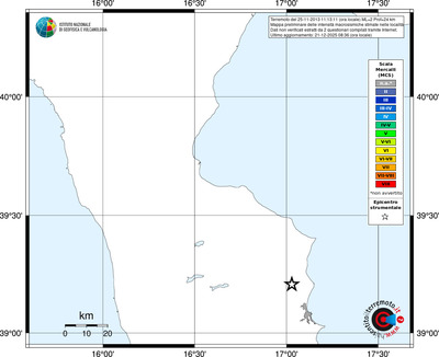 Mappa MCS - territori località