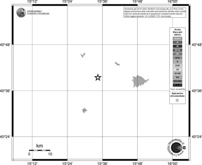 Mappa MCS - territori località