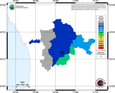 Mappa MCS - territori comuni