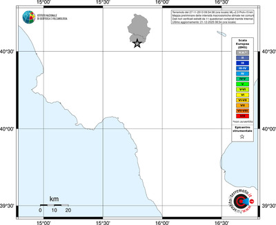 Mappa EMS - territori comuni