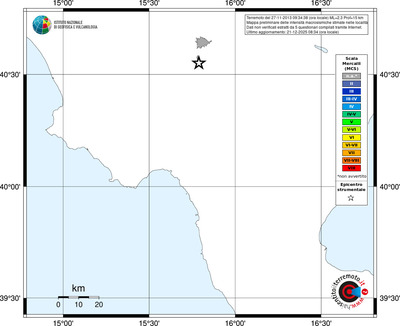 Mappa MCS - territori località