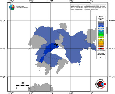 Mappa MCS - territori comuni
