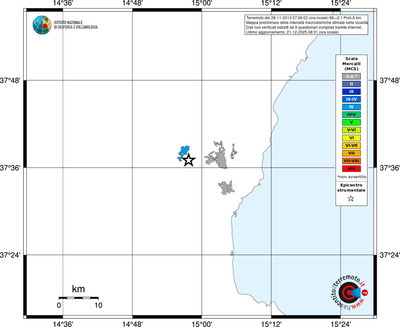 Mappa MCS - territori località