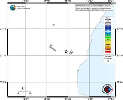 Mappa MCS - territori località
