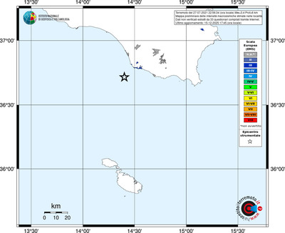 Mappa EMS - territori località