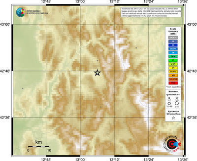 Mappa EMS - località