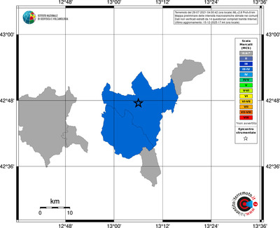 Mappa MCS - territori comuni