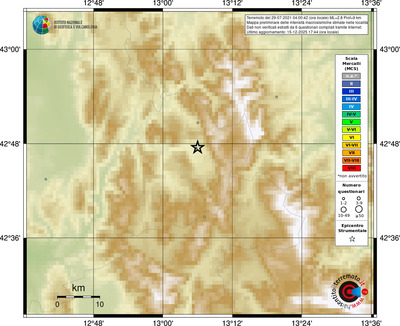 Mappa MCS - località