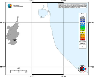 Mappa MCS - territori comuni