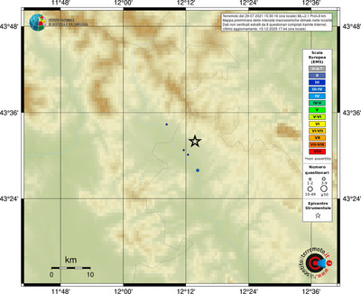 Mappa EMS - località
