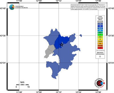 Mappa MCS - territori comuni