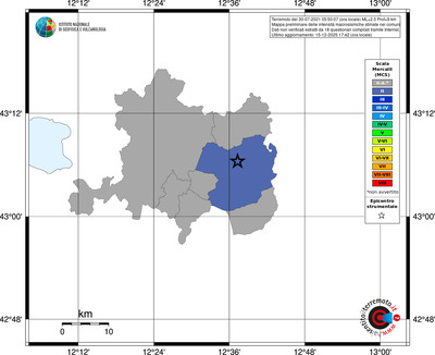Mappa MCS - territori comuni