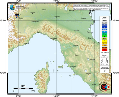 Mappa EMS - località