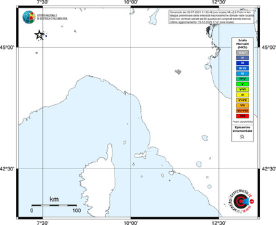 Mappa MCS - territori località