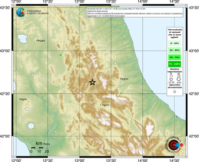 Mappa comuni con almeno 3 questionari