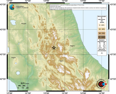 Mappa comuni con almeno 3 questionari