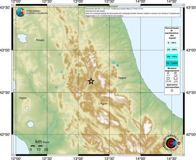 Mappa comuni con almeno 3 questionari