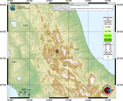 Mappa comuni con almeno 3 questionari