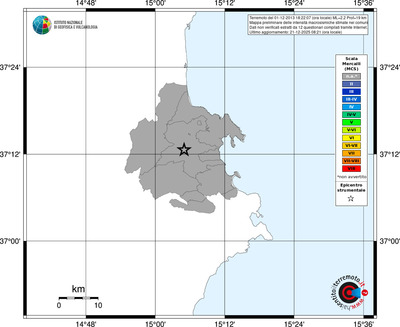 Mappa MCS - territori comuni