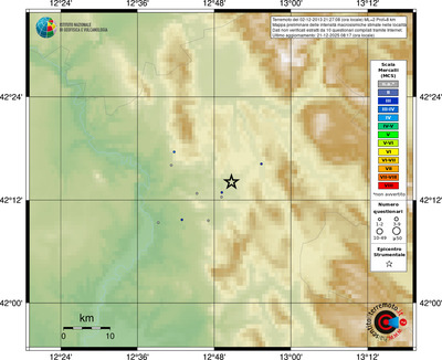 Mappa MCS - località