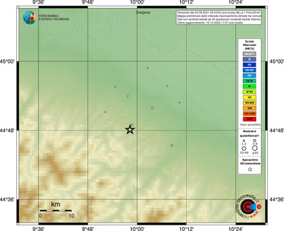 Mappa MCS - comuni